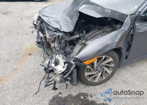 2017 Honda Civic Ex из США, поврежденный, VIN 19XFC2F7XHE003220